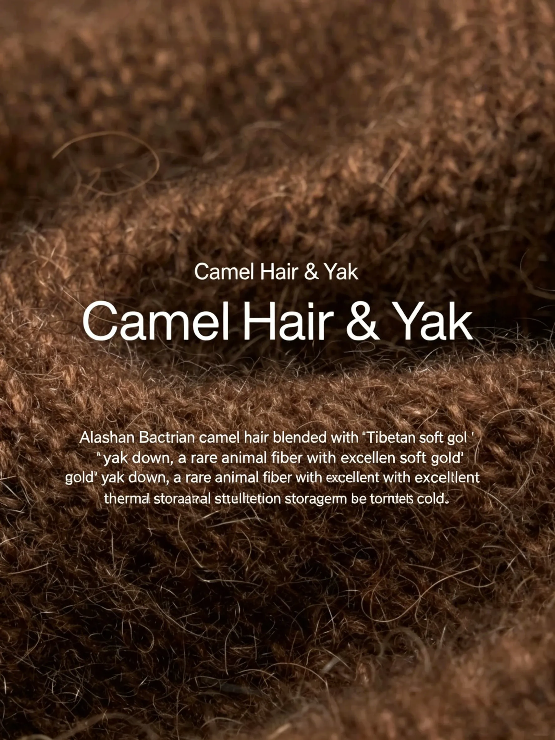 Camel Hair  Yak