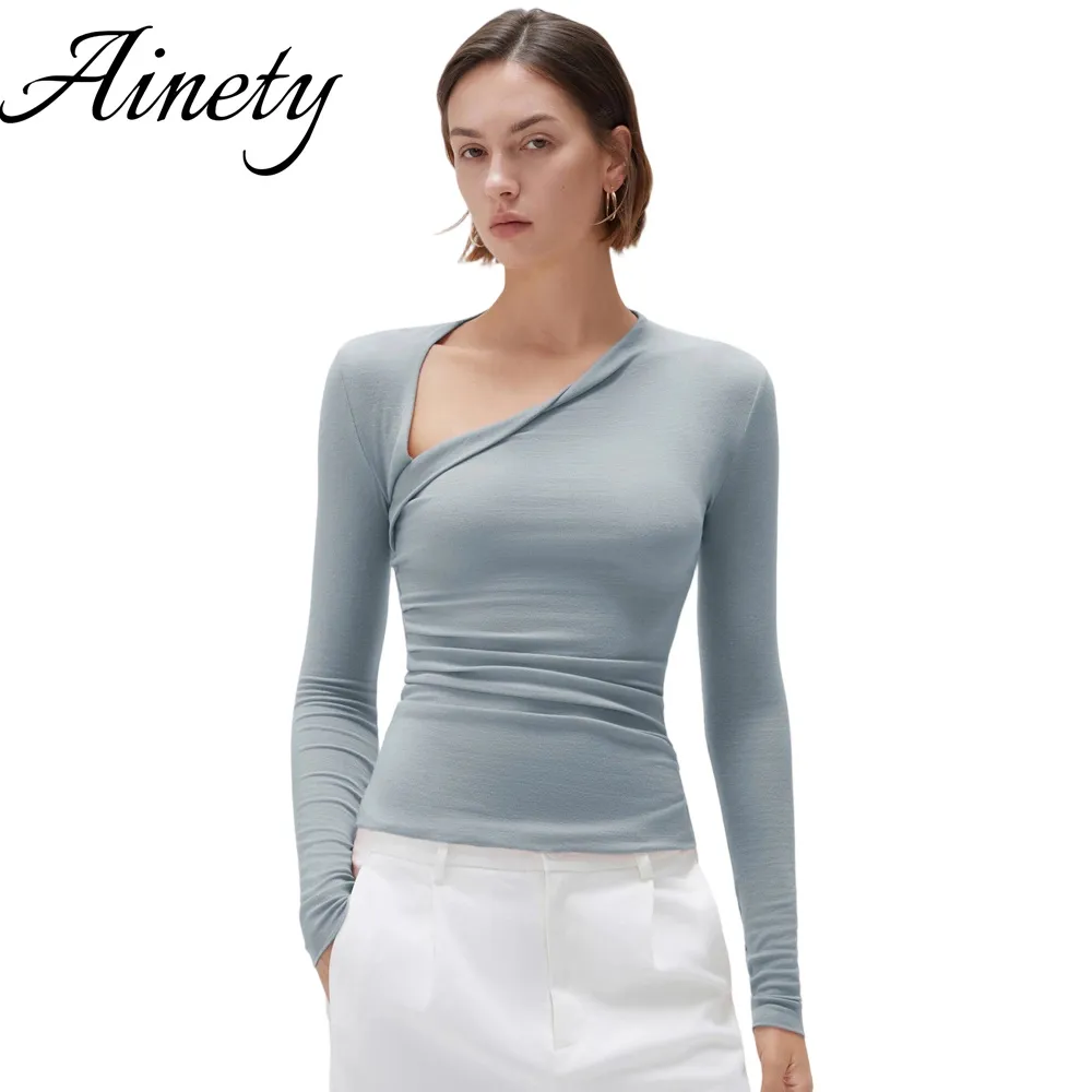Cashmere Sweater Ultralight Knitwear Women Sweater Crew Neck Knitted Sweater Clothing Garment