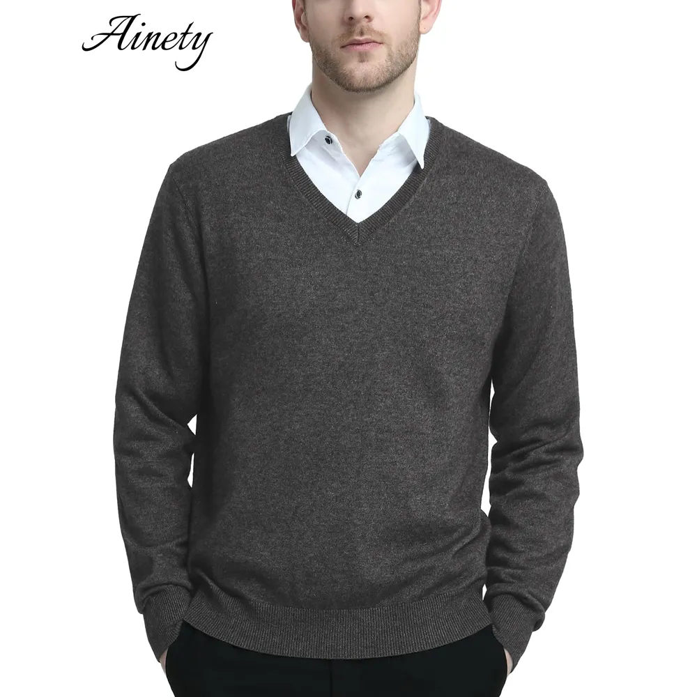 Customizable Wool Sweater Vest Blend Cable Knit V Neck Sleeveless Pullover Knitwear